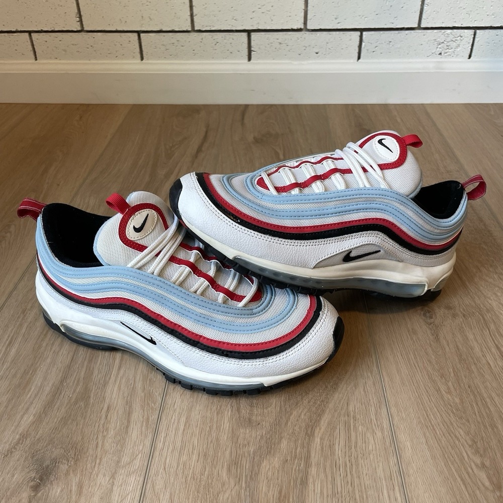 Nike Air Max 97 Gundam Chicago White Red Blue Mens 9.5 CW6986-100